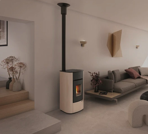 Stufa pellet ventilata - a,