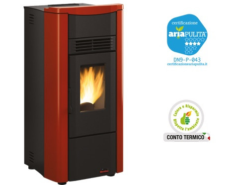 Stufa pellet canalizzata - stufa, a